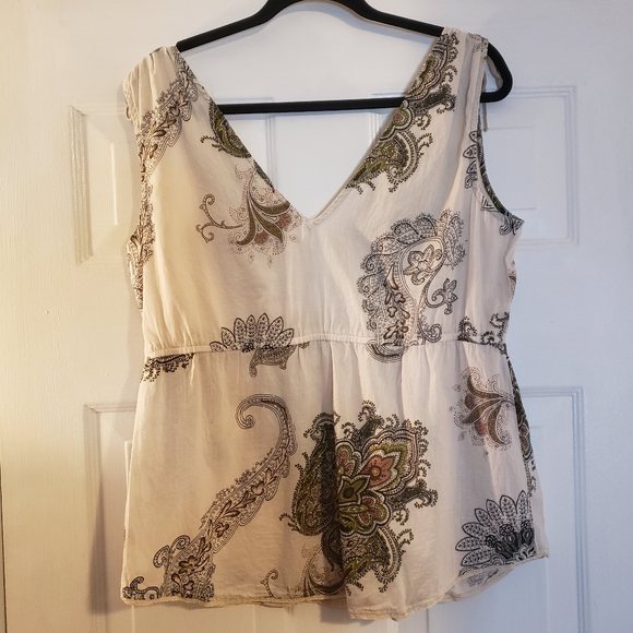 Lightweight Sleeveless Babydoll Top - Picture 2 of 5